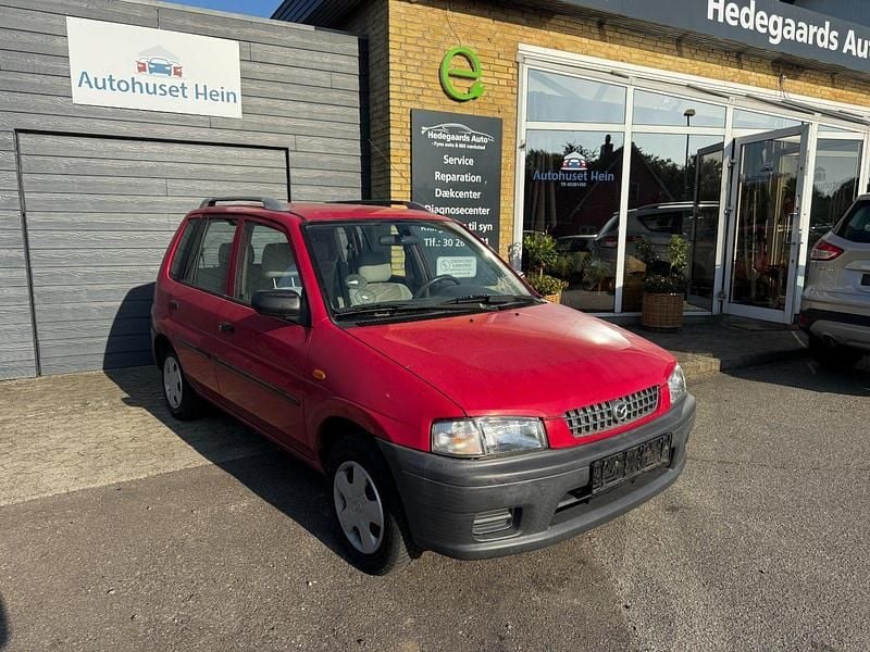 Rød Brugt 1999 Mazda Demio Hatchback | 4.800 kr. - Billede 1/4