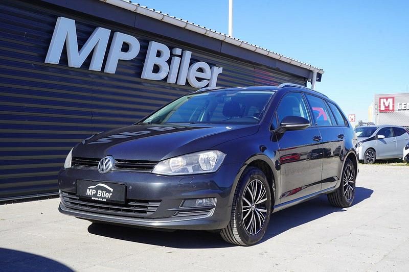 Grå Brugt 2016 VW Golf VII Allstar Stationcar | 99.800 kr. (Fair pris) - Billede 1/4