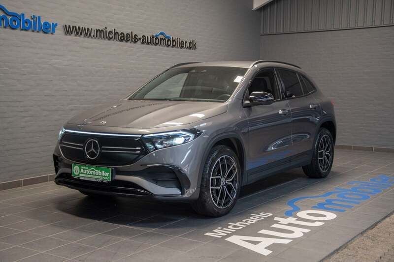 Gråmetal Brugt 2023 Mercedes EQA250 AMG line SUV | 319.900 kr. (Fair pris) - Billede 1/4