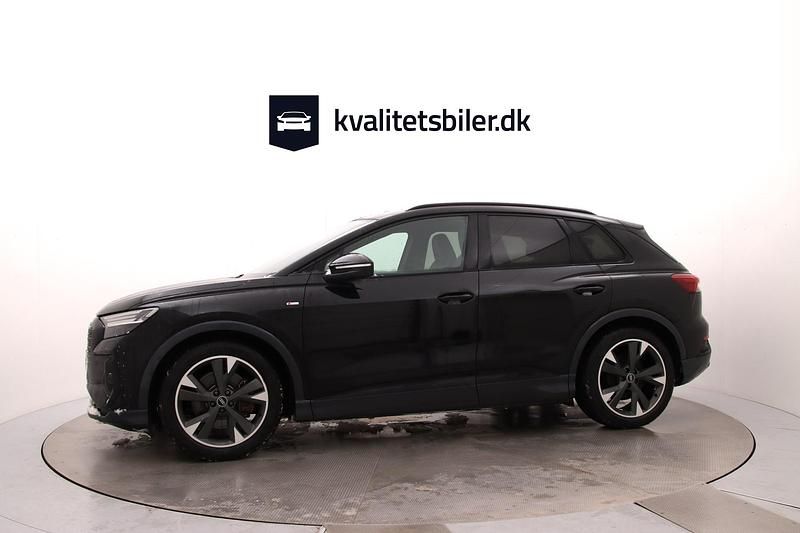 Brugt Audi Q4 e-tron S-Line 219 kW (299 HK) 2022 Sort SUV