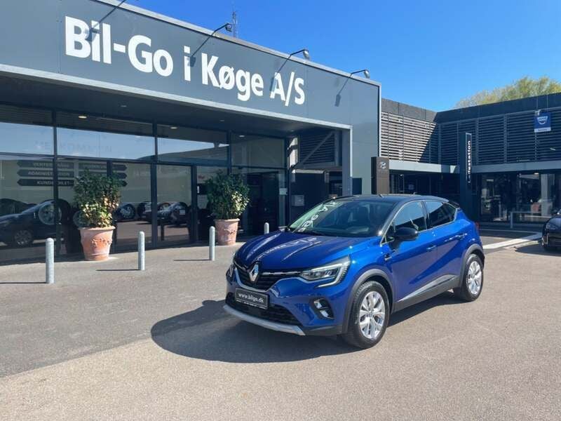 Blåmetal Brugt 2021 Renault Captur Intens SUV | 159.900 kr. (Fair pris) - Billede 1/4