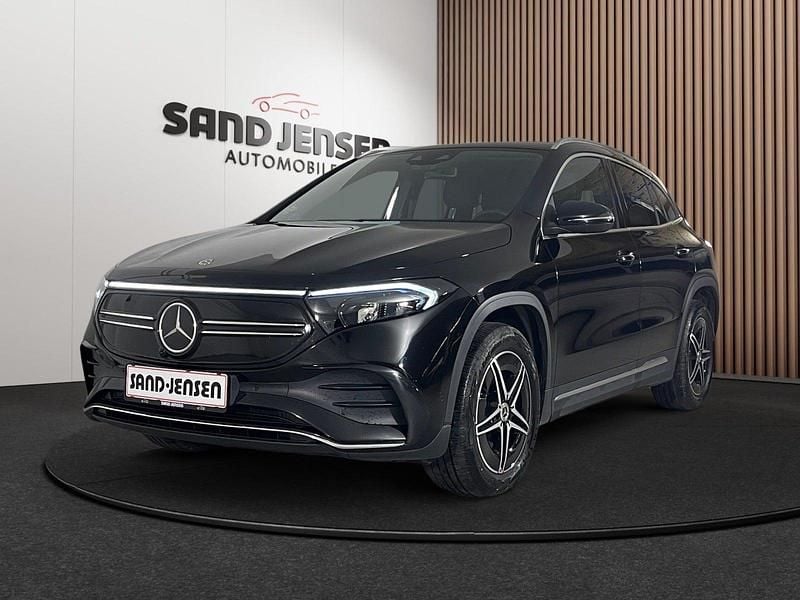 Sortmetal Brugt 2024 Mercedes EQA350 AMG line SUV | 279.900 kr. - Billede 1/4