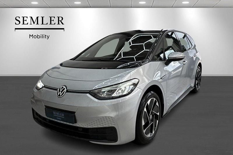 Sølvmetal Brugt 2021 VW ID.3 Pure Hatchback | 149.900 kr. (Fair pris) - Billede 1/4