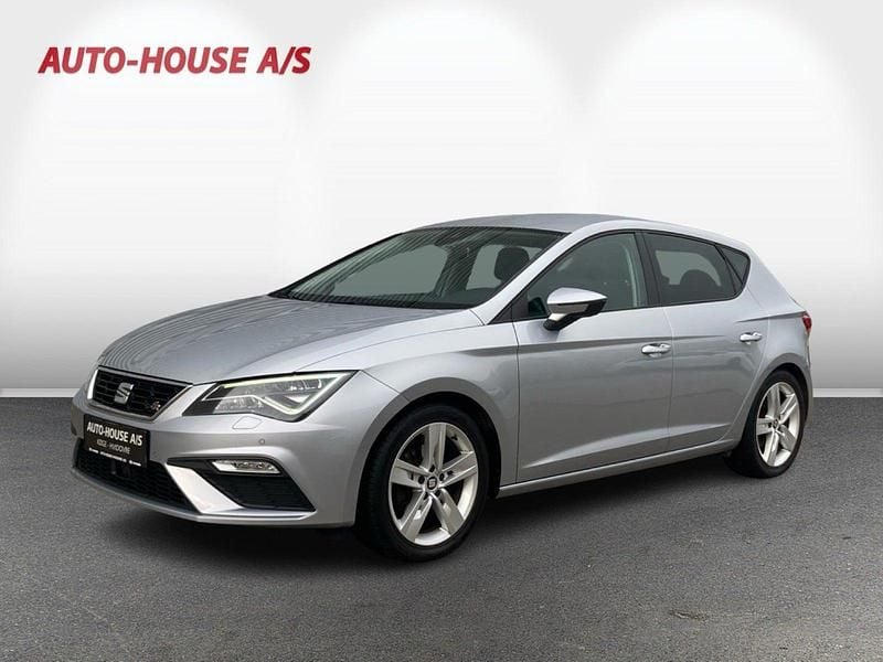 Sølvmetal Brugt 2018 Seat Leon FR Hatchback | 159.900 kr. (Fair pris) - Billede 1/4