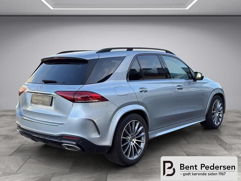Hightech sølv metallak Brugt 2023 Mercedes GLE350 Premium SUV | 819.900 kr. - Billede 1/3