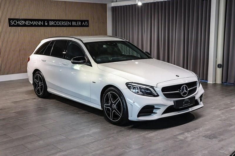 Hvid Brugt 2020 Mercedes C220 Business Stationcar | 299.900 kr. (Dyr) - Billede 1/4
