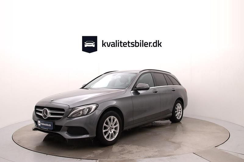 Brugt Mercedes C200 Business 184 HK (135 kW) 2017 Gråmetal Stationcar