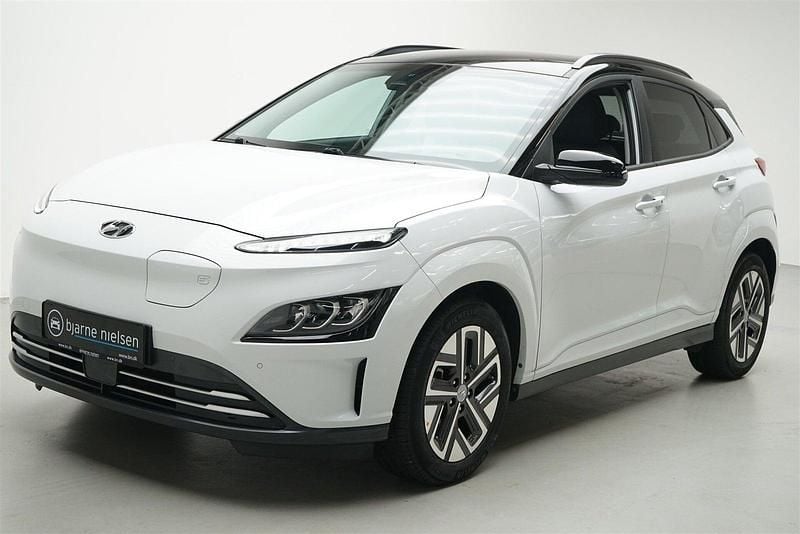 Hvid Brugt 2022 Hyundai Kona Premium SUV | 186.080 kr. (God pris) - Billede 1/4