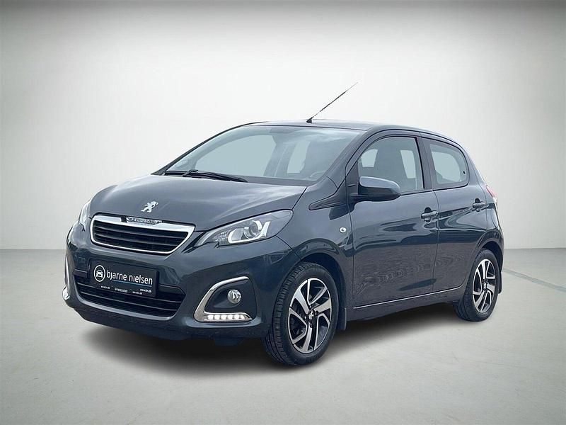 Mørkgrå Brugt 2020 Peugeot 108 Prestige Hatchback | 74.500 kr. (Fair pris) - Billede 1/4