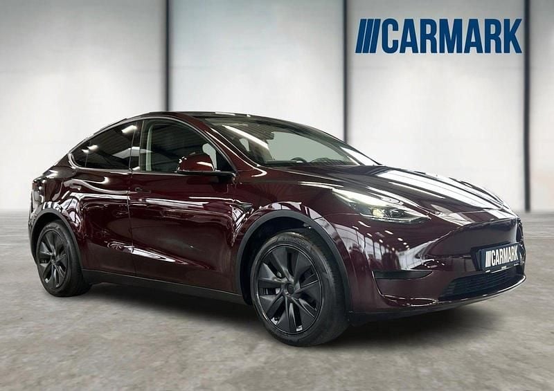 Rød Brugt 2024 Tesla Model Y Long Range RWD SUV | 324.900 kr. - Billede 1/4