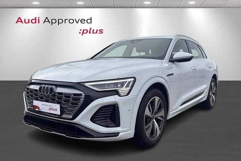 Hvidmetal Brugt 2024 Audi Q8 e-tron S-Line SUV | 629.900 kr. (Dyr) - Billede 1/4