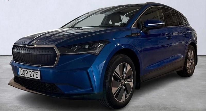 Blåmetal Brugt 2022 Skoda Enyaq iV Loft SUV | 259.900 kr. (Super pris) - Billede 1/3