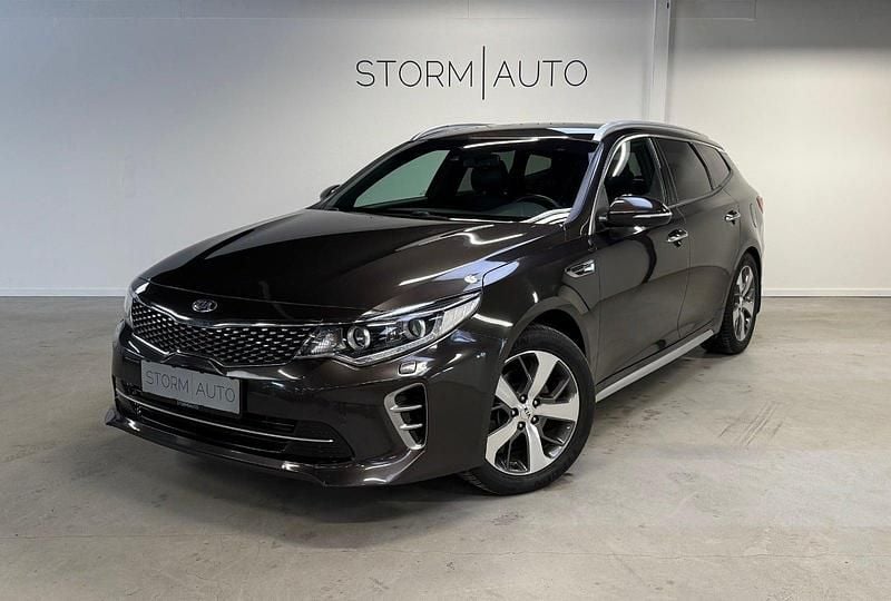 Brugt Kia Optima GT-Line 141 HK (103 kW) 2017 Brunmetal Stationcar