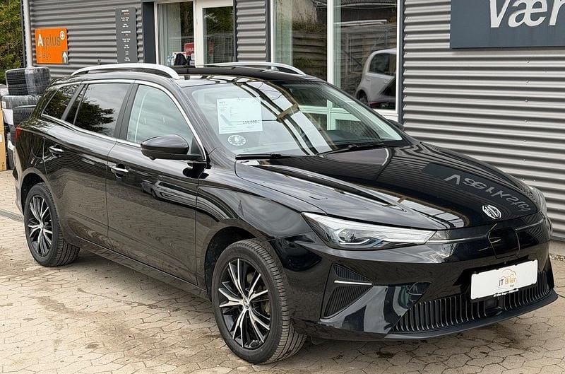 Sort Brugt 2023 MG MG5 EV Luxury Stationcar | 137.900 kr. (God pris) - Billede 1/4