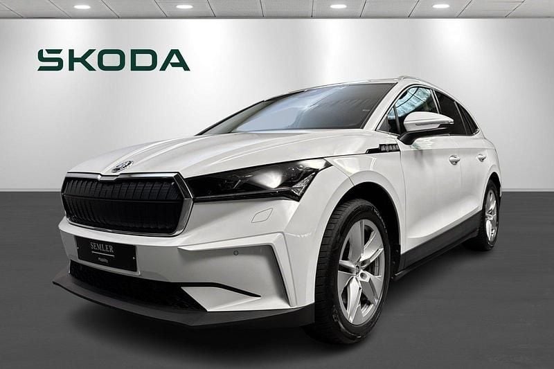 Hvid Brugt 2021 Skoda Enyaq iV SUV | 239.900 kr. (Fair pris) - Billede 1/4