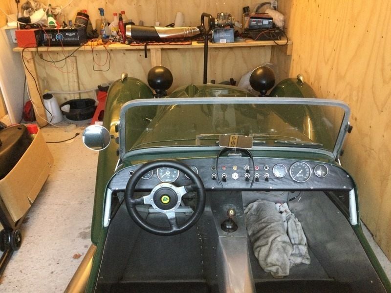 Brugt Lotus Super Seven 135 HK (99 kW) 1962 Rød