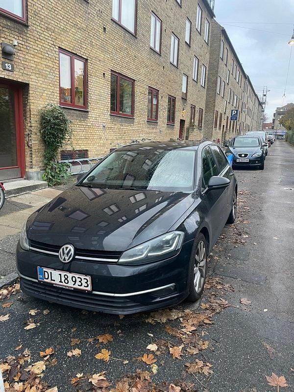 Sort Brugt 2018 VW Golf VII Highline Hatchback | 144.900 kr. (God pris) - Billede 1/4