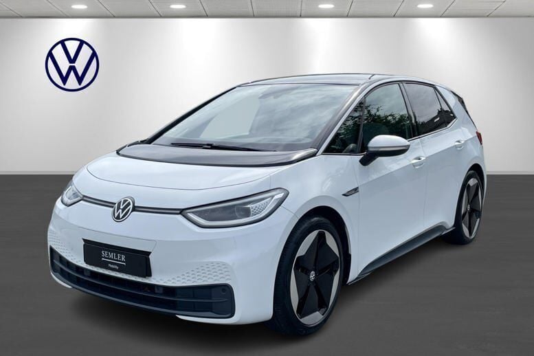 Hvidmetal Brugt 2020 VW ID.3 Pro Performance Hatchback | 189.900 kr. (Fair pris) - Billede 1/4