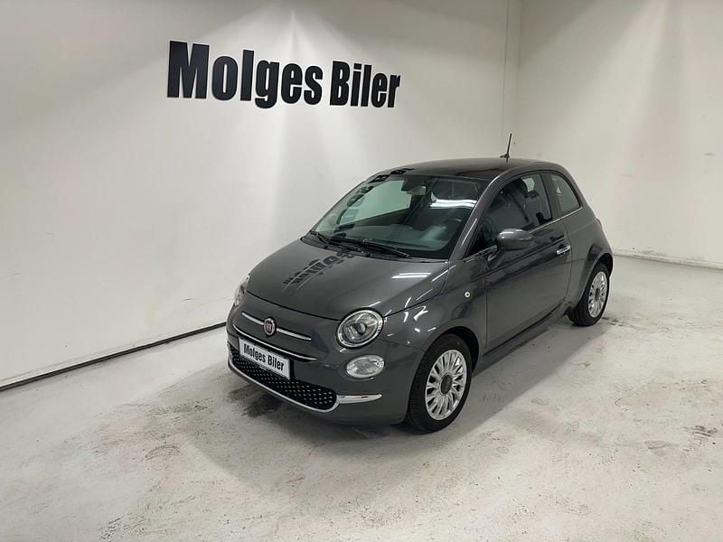 Gråmetal Brugt 2018 Fiat 500 Lounge | 79.900 kr. (Fair pris) - Billede 1/4