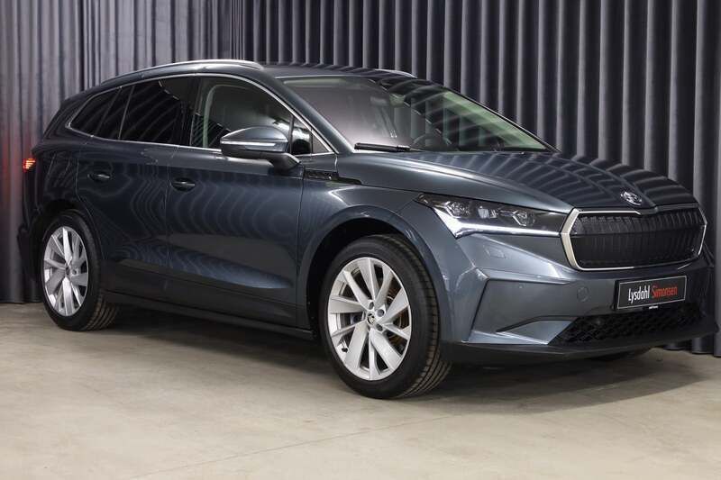 Koksmetal Brugt 2021 Skoda Enyaq iV Suite SUV | 289.900 kr. (Fair pris) - Billede 1/4
