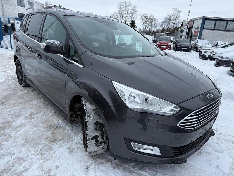 Brugt Ford Grand C-Max Titanium 125 HK (91 kW) 2015 Grå MPV