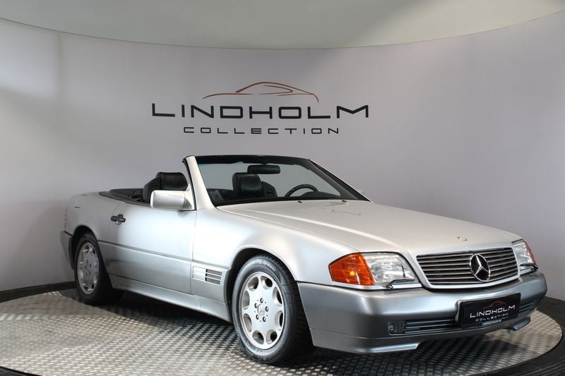 Sølv Brugt 1993 Mercedes SL320 | 139.900 kr. - Billede 1/4