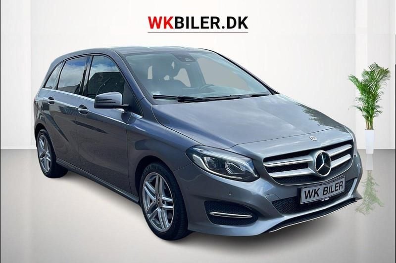 Gråmetal Brugt 2017 Mercedes B220 MPV | 139.800 kr. - Billede 1/4