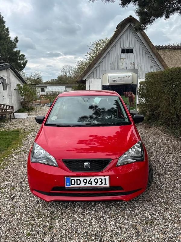 Brugt Seat Mii Ecomotive 60 HK (44 kW) 2012 Rød Hatchback