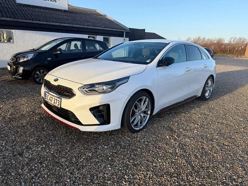 Hvid Brugt 2021 Kia ProCeed GT Stationcar | 222.500 kr. (Super pris) - Billede 1/2