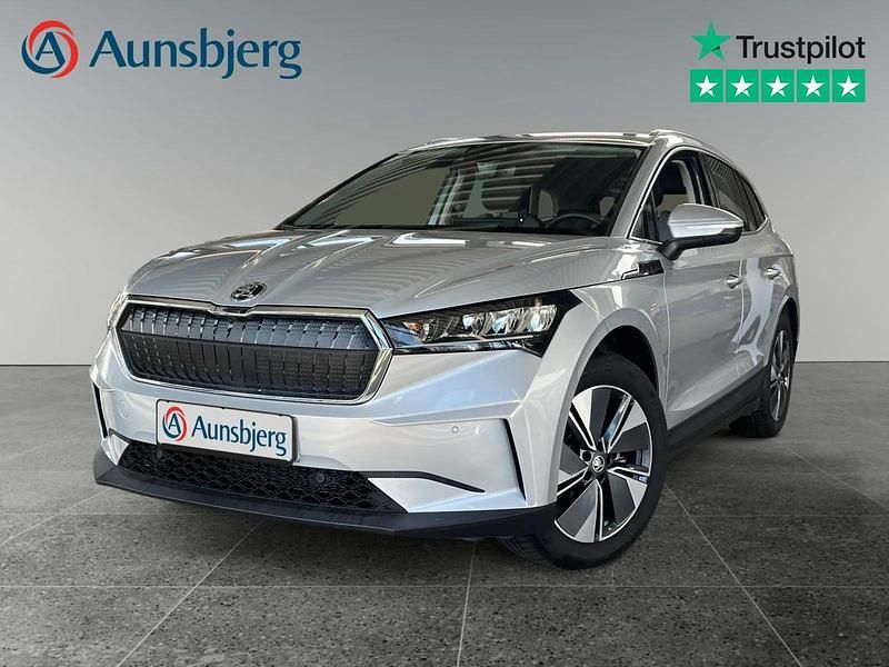 Brilliantsilber metallic Ny 2024 Skoda Enyaq iV SUV | 289.500 kr. (Fair pris) - Billede 1/4