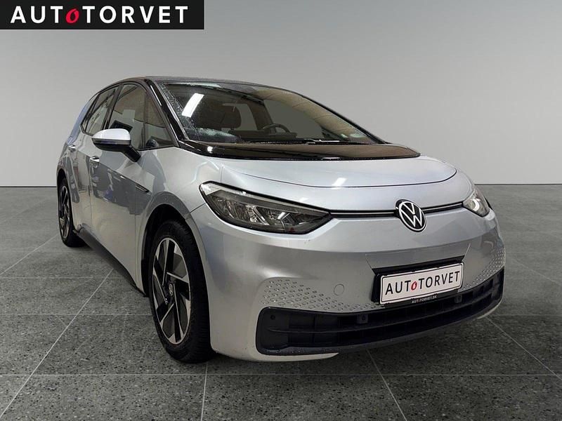 Brugt VW ID.3 Life 150 kW (204 HK) 2020 Sølvmetal Hatchback