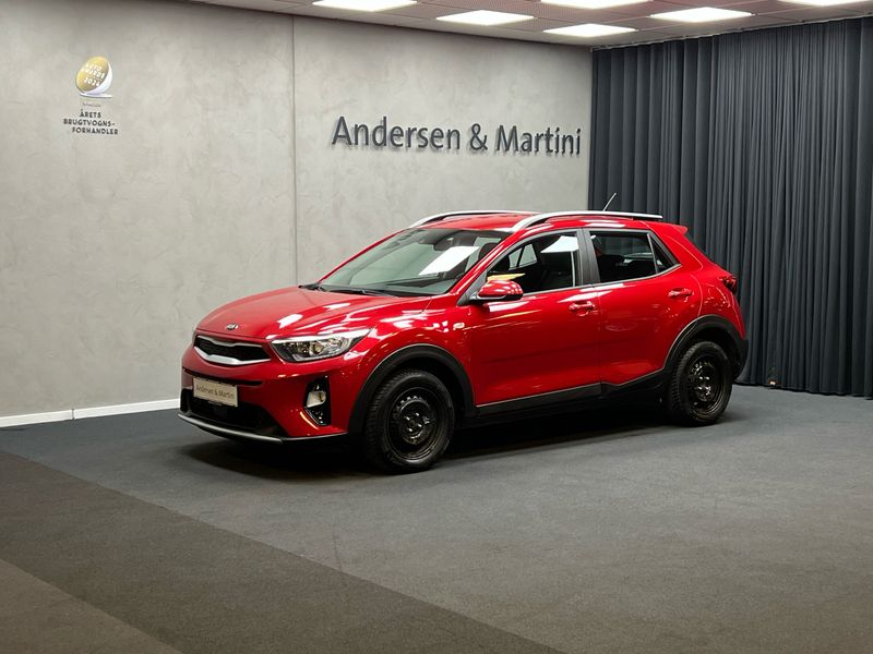 Rød Brugt 2019 Kia Stonic Vision SUV | 123.600 kr. (Fair pris) - Billede 1/4