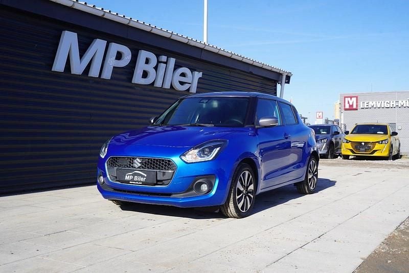 Brugt Suzuki Swift Exclusive 90 HK (66 kW) 2019 Blåmetal Hatchback