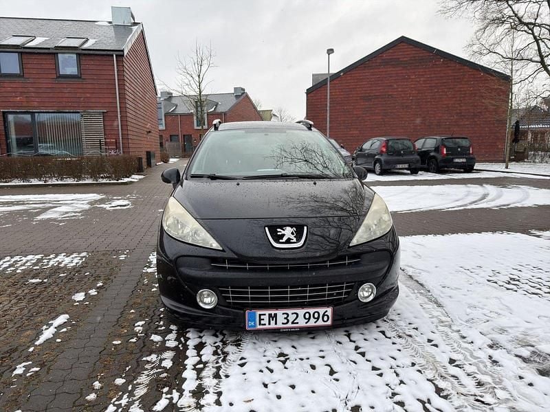 Brugt Peugeot 207 S16 120 HK (88 kW) 2008 Sort Stationcar