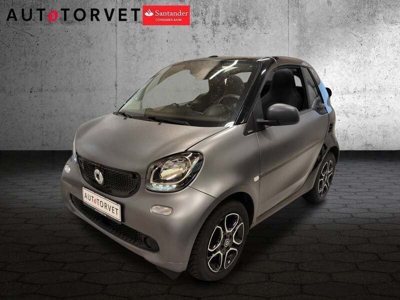 Grå Brugt 2018 Smart ForTwo Electric Drive Passion Cabriolet | 67.700 kr. (Fair pris) - Billede 1/4