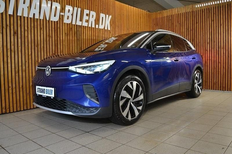 Blåmetal Brugt 2021 VW ID.4 Pro Performance SUV | 234.800 kr. (God pris) - Billede 1/4