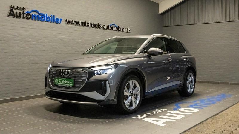 Gråmetal Brugt 2024 Audi Q4 e-tron Attraction SUV | 359.900 kr. (Fair pris) - Billede 1/4