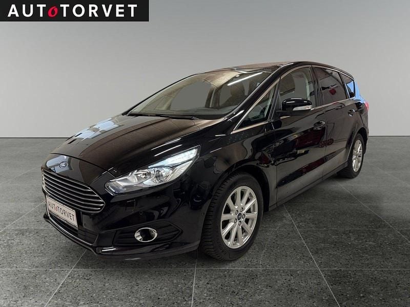 Sort Brugt 2018 Ford S-MAX Titanium MPV | 149.700 kr. (Super pris) - Billede 1/4