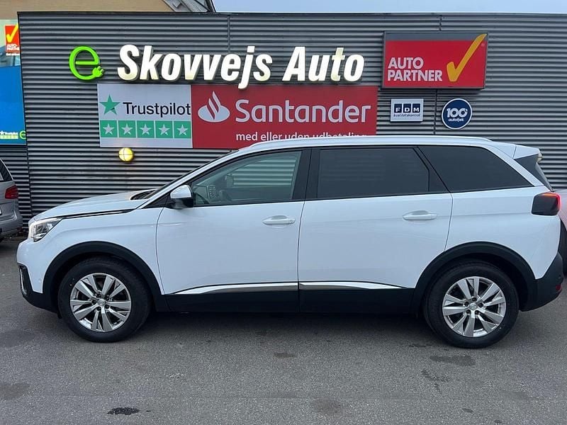 Hvid Brugt 2019 Peugeot 5008 Allure SUV | 179.900 kr. (Fair pris) - Billede 1/4