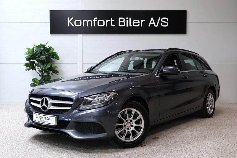 Gråmetal Brugt 2016 Mercedes C200 Business Stationcar | 119.800 kr. (God pris) - Billede 1/4