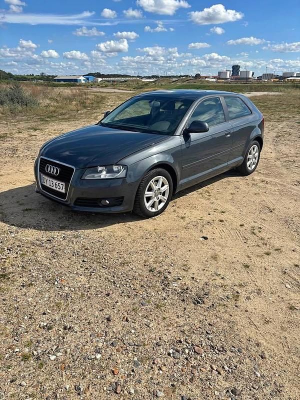 Sort Brugt 2008 Audi A3 Hatchback | 55.000 kr. (Fair pris) - Billede 1/4