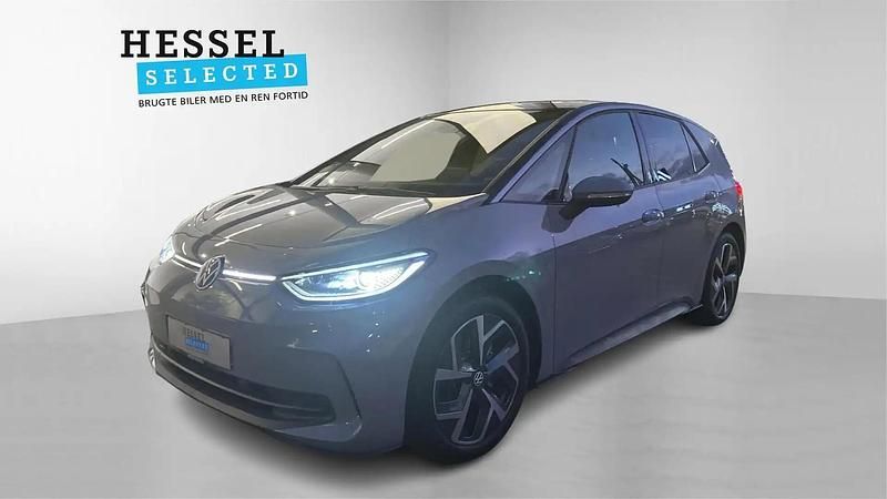 Moonstein grey Brugt 2023 VW ID.3 Pro Performance Hatchback | 194.900 kr. (God pris) - Billede 1/4
