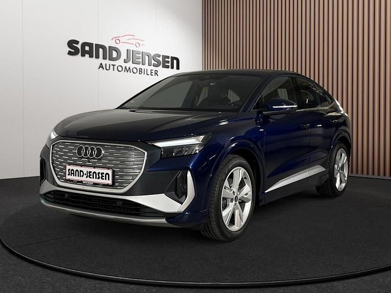 Brugt Audi Q4 Sportback e-tron S-Line 125 kW (170 HK) 2024 Blåmetal SUV