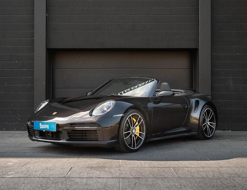 Sortmetal Brugt 2020 Porsche 911 Turbo S Cabriolet Cabriolet | 21.804 kr. - Billede 1/4