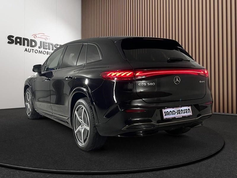 Brugt Mercedes EQS580 Business 400 kW (544 HK) 2025 Sortmetal SUV