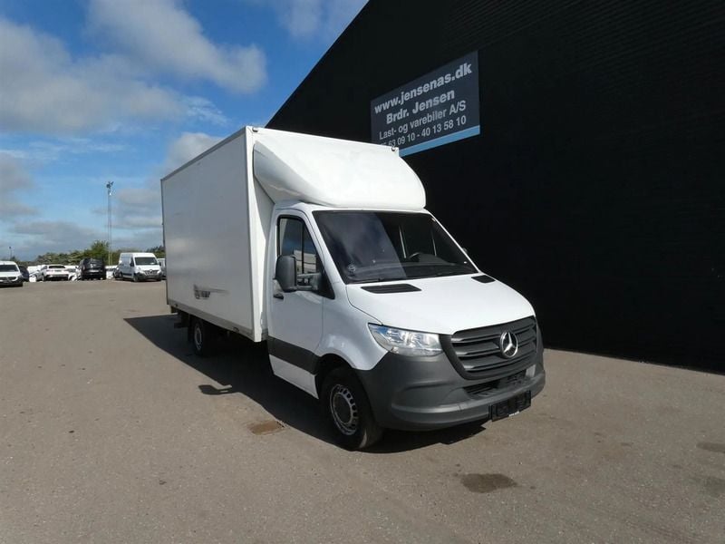 Hvid Brugt 2022 Mercedes Sprinter Van | 150.000 kr. - Billede 1/4