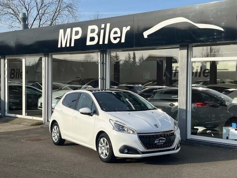 Hvid Brugt 2019 Peugeot 208 Prestige Hatchback | 79.700 kr. (Fair pris) - Billede 1/4