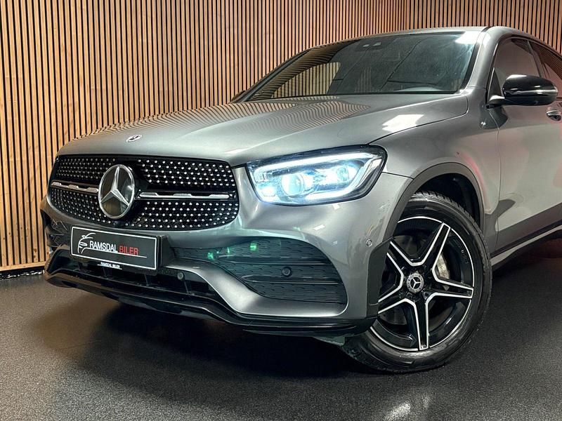 Brugt Mercedes GLC220 AMG line 194 HK (142 kW) 2021 Beige SUV