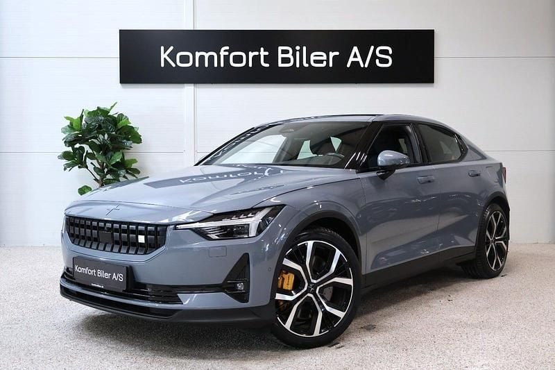 Gråmetal Brugt 2021 Polestar 2 Performance Sedan | 259.800 kr. (Super pris) - Billede 1/4