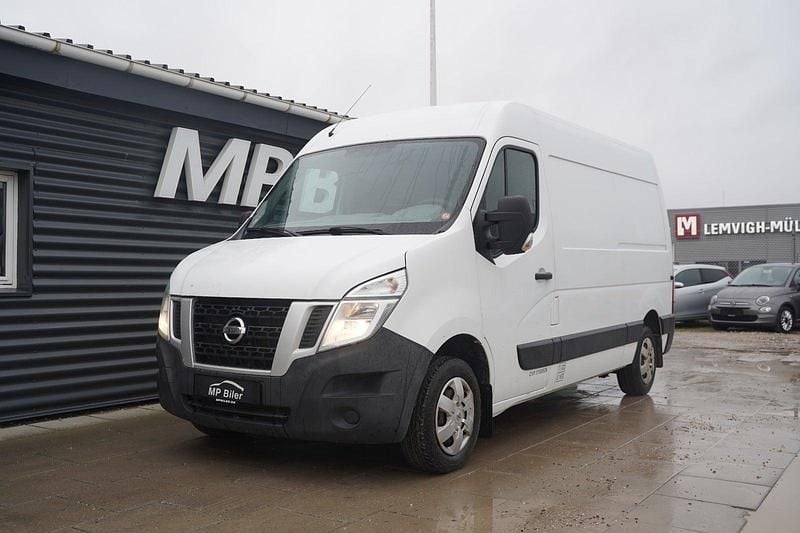 Hvid Brugt 2015 Nissan NV400 Comfort Van | 49.900 kr. - Billede 1/4